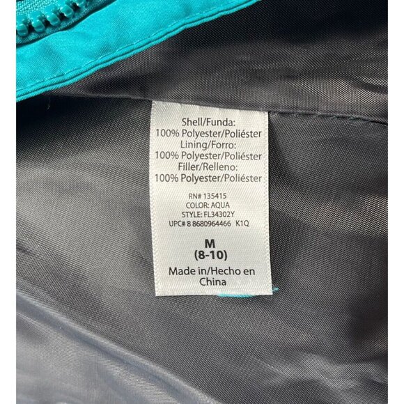 Faded Glory Women Vest Color Green Mint Lining Polyester  Vest Size M (8-10) - Picture 14 of 16